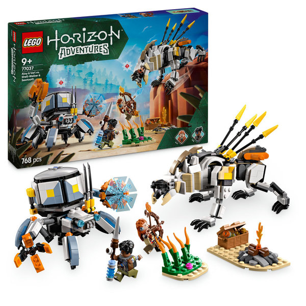 77037 - LEGO Horizon - Aloy et Varl contre Testudien et Dents de scie