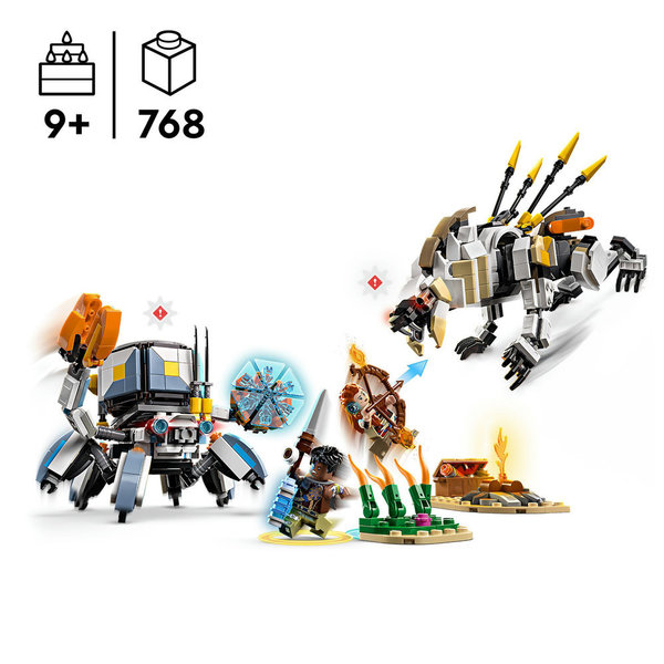 77037 - LEGO Horizon - Aloy et Varl contre Testudien et Dents de scie