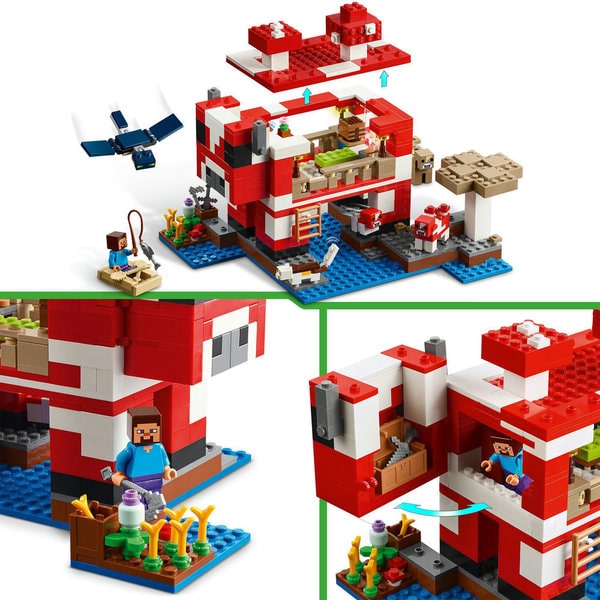 21270 - LEGO® Minecraft - La maison des Champimeuhs