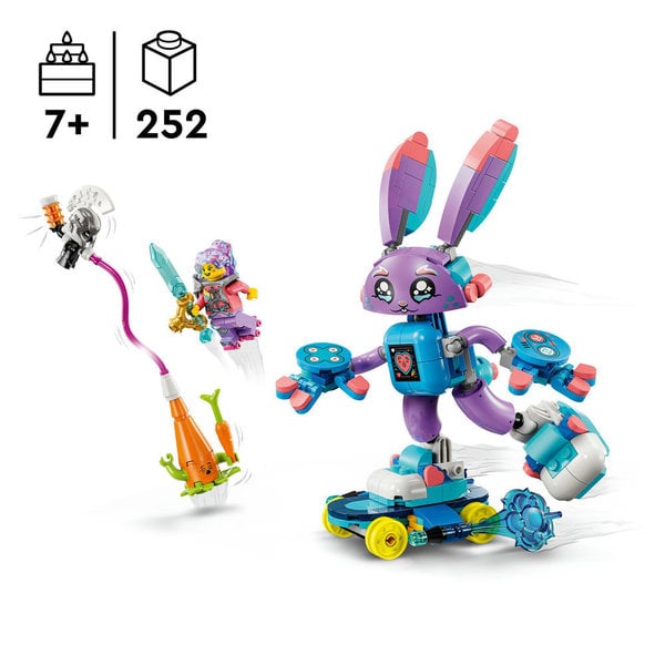 71490 - LEGO® DREAMZzz - Izzie et Bunchurro le lapin Gamer