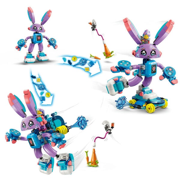 71490 - LEGO® DREAMZzz - Izzie et Bunchurro le lapin Gamer