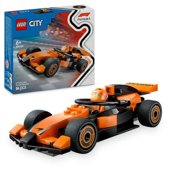 60442 - LEGO® City - Voiture de course McLaren avec pilote de F1®