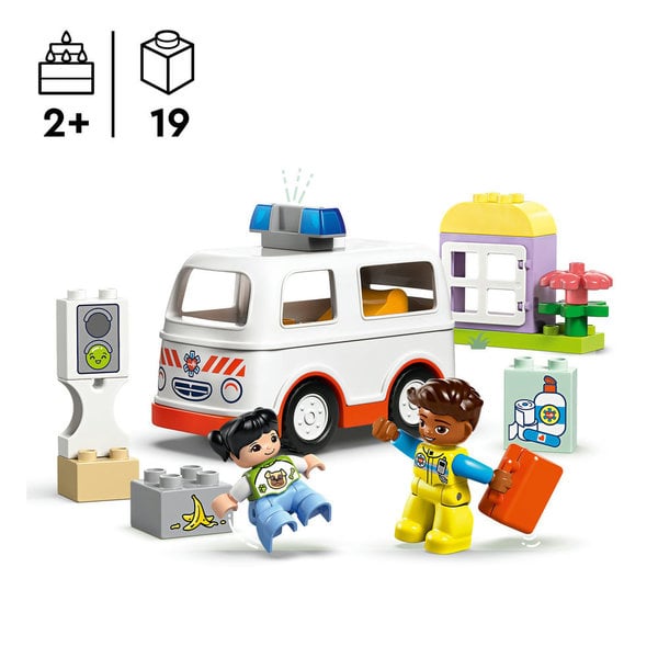 10447 - LEGO® DUPLO - L’ambulance et le chauffeur