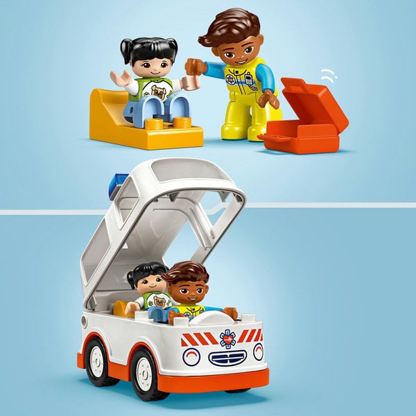 10447 - LEGO® DUPLO - L’ambulance et le chauffeur