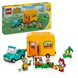 77054 - LEGO® Animal Crossing - Caravane et stand de jardinage de Racine