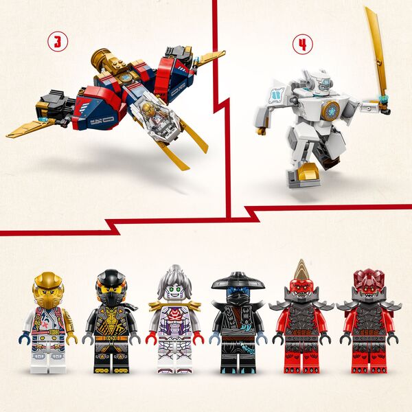 71834 - LEGO® Ninjago - Le robot ultra combo de Zane