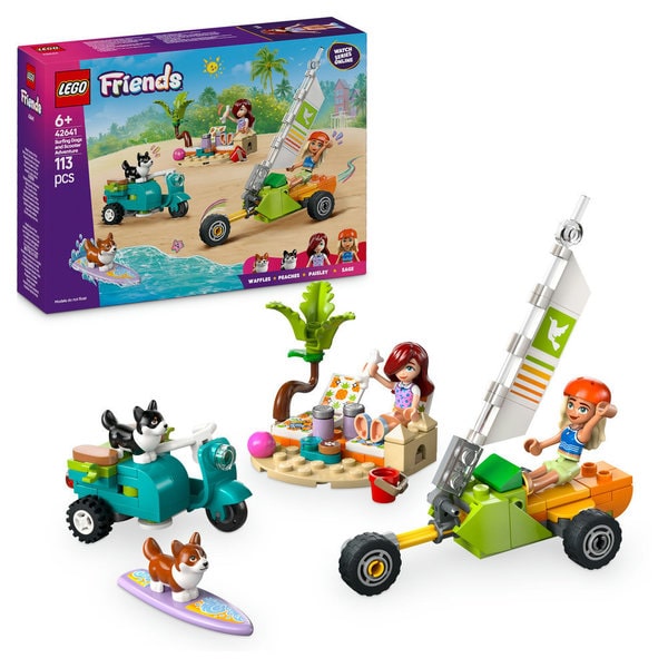 42641 - LEGO® Friends - Chiens surfeurs et aventures en scooter