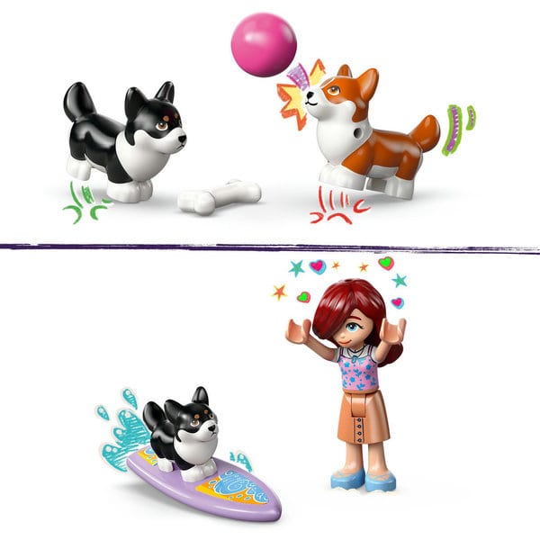 42641 - LEGO® Friends - Chiens surfeurs et aventures en scooter