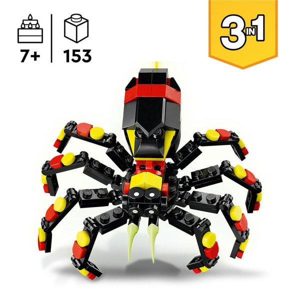 31159 - LEGO® Creator - Animaux sauvages : l’araignée surprenante