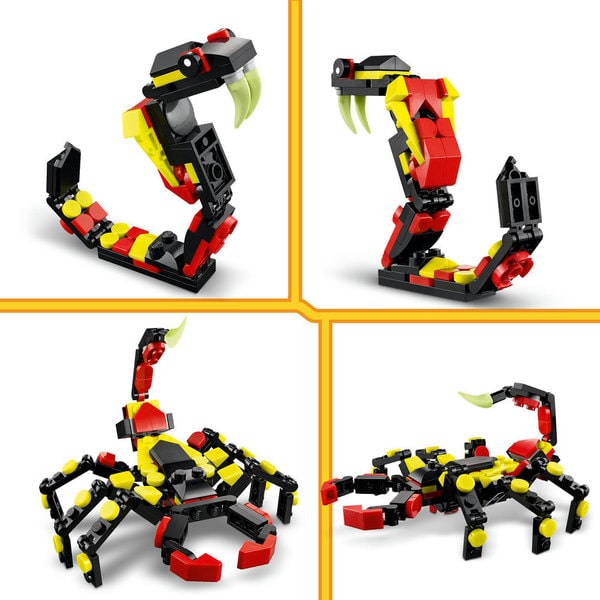 31159 - LEGO® Creator - Animaux sauvages : l’araignée surprenante