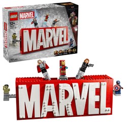 76313 - LEGO Marvel - Logo MARVEL et ses super-héros