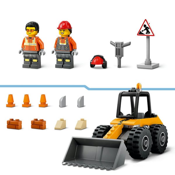 60450 - LEGO® City - La chargeuse de chantier jaune