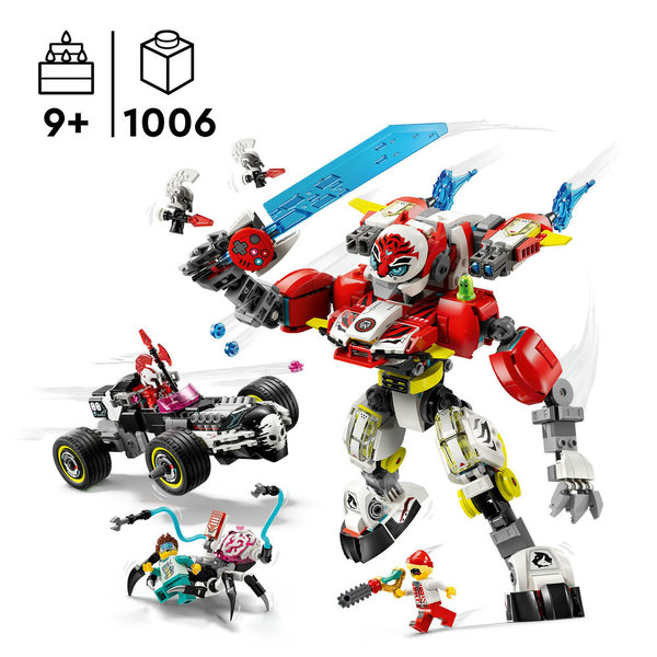 71497 - LEGO® DREAMZzz - Robot-tigre de Cooper et bolide de Zero