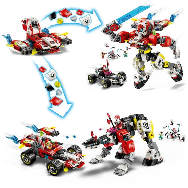 71497 - LEGO® DREAMZzz - Robot-tigre de Cooper et bolide de Zero