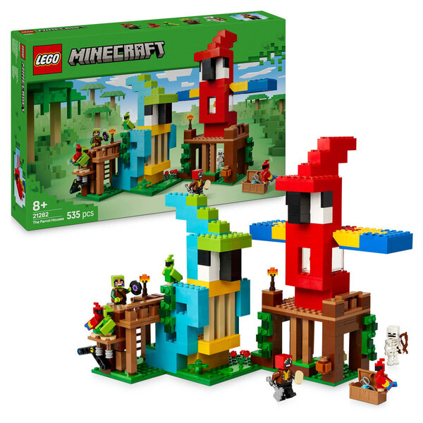 21282 - LEGO® Minecraft - Les Nichoirs des Perroquets