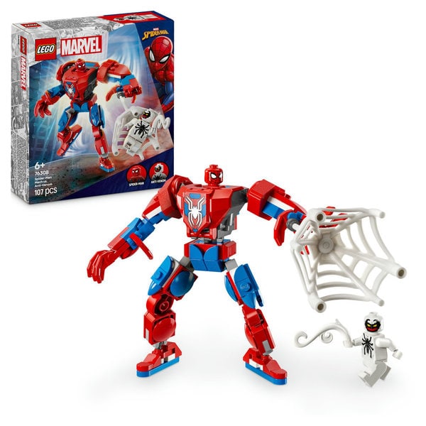 76308 - LEGO® Super Heroes - Le robot de Spider-Man contre Anti-Venom