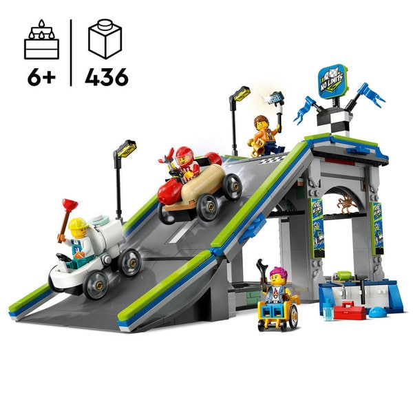 60460 - LEGO® City - Zéro limite : rampe pour bolides de course