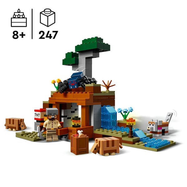 21269 - LEGO® Minecraft - L’expédition dans la mine du tatou