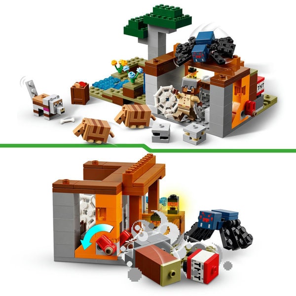 21269 - LEGO® Minecraft - L’expédition dans la mine du tatou