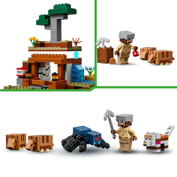 21269 - LEGO® Minecraft - L’expédition dans la mine du tatou