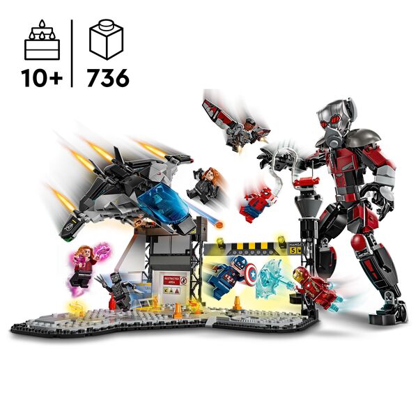 76314 - LEGO® Super Heroes - Le combat de Captain America : Civil War