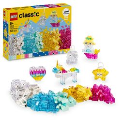 11040 - LEGO® Classic - La Boîte de Briques Transparentes Magiques 