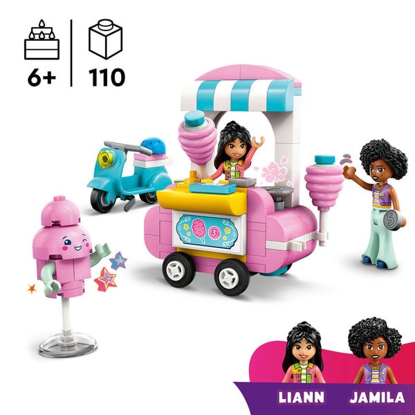 42643 - LEGO® Friends - Stand de barbes à papa et scooter