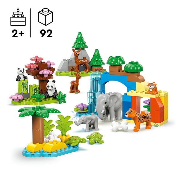 10446 - LEGO® DUPLO - Familles d’animaux sauvages 3-en-1