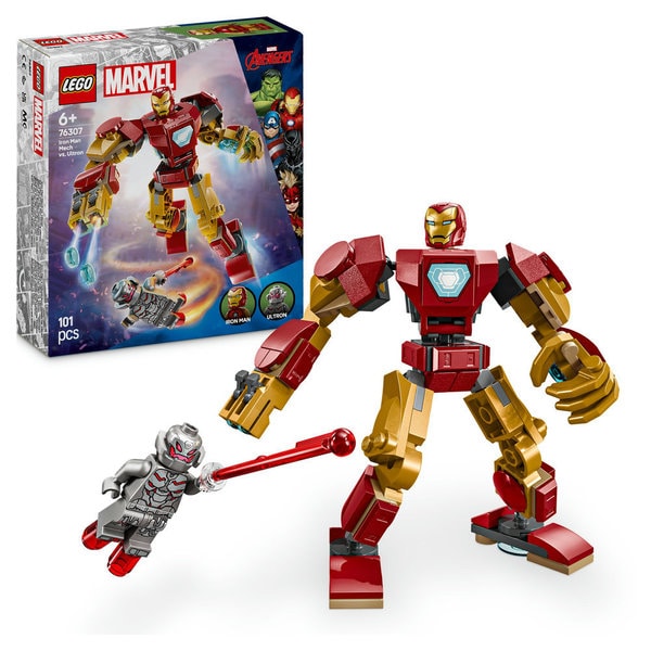 76307 - LEGO® Super Heroes - Le robot d’Iron Man contre Ultron