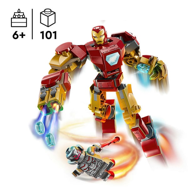 76307 - LEGO® Super Heroes - Le robot d’Iron Man contre Ultron