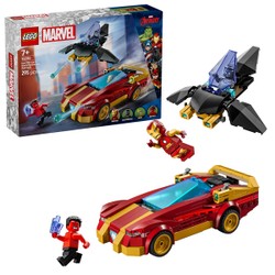 76310 - LEGO® Super Heroes - La voiture d’Iron Man et Black Panther contre Hulk rouge