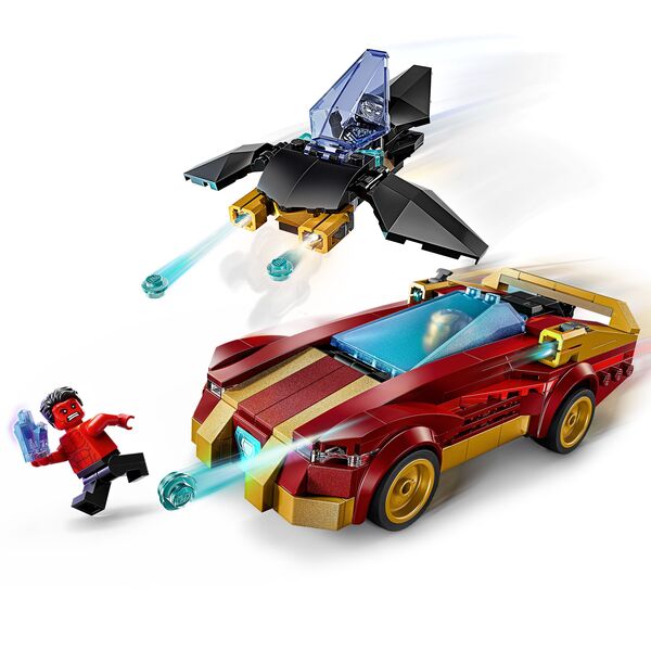 76310 - LEGO® Super Heroes - La voiture d’Iron Man et Black Panther contre Hulk rouge