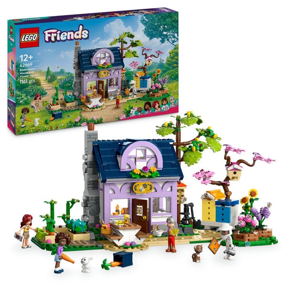 42669 - LEGO® Friends - La maison des apiculteurs et le jardin fleuri