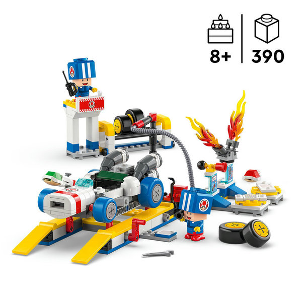 72035 - LEGO® Super Mario - Mario Kart™ – Garage de Toad