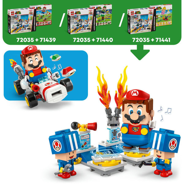 72035 - LEGO® Super Mario - Mario Kart™ – Garage de Toad