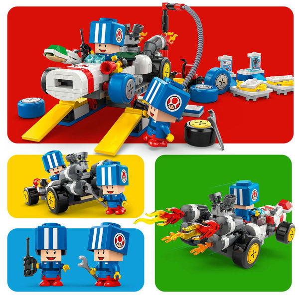 72035 - LEGO® Super Mario - Mario Kart™ – Garage de Toad