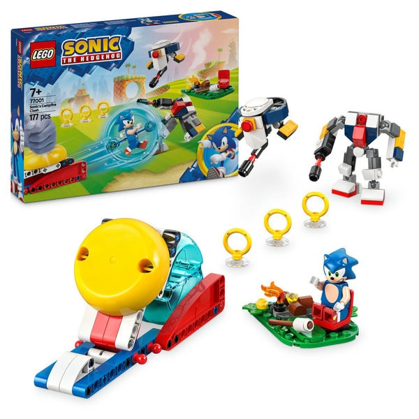 77001 - LEGO® Sonic le hérisson - Conflit au feu de camp de Sonic