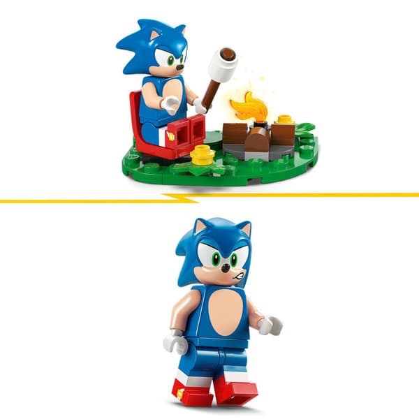 77001 - LEGO® Sonic le hérisson - Conflit au feu de camp de Sonic