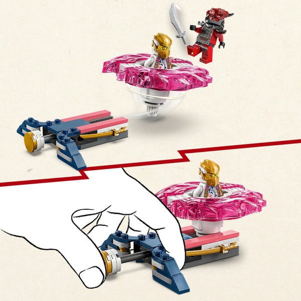 71824 - LEGO® Ninjago - La toupie Spinjitzu du dragon de Sora