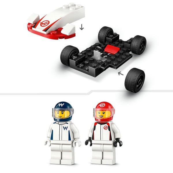 60464 - LEGO® City - Voitures de course de F1® Williams Racing et Haas F1®