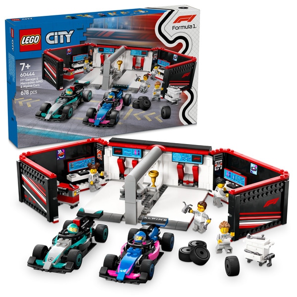 60444 - LEGO® City - Garage de F1® et voitures Mercedes-AMG et Alpine