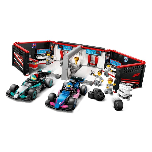 60444 - LEGO® City - Garage de F1® et voitures Mercedes-AMG et Alpine