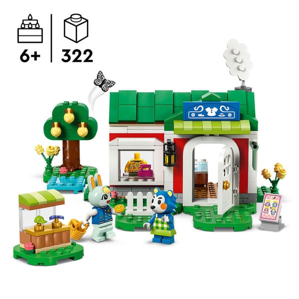 77055 - LEGO® Animal Crossing - Boutique de vêtements des sœurs Doigts de Fée