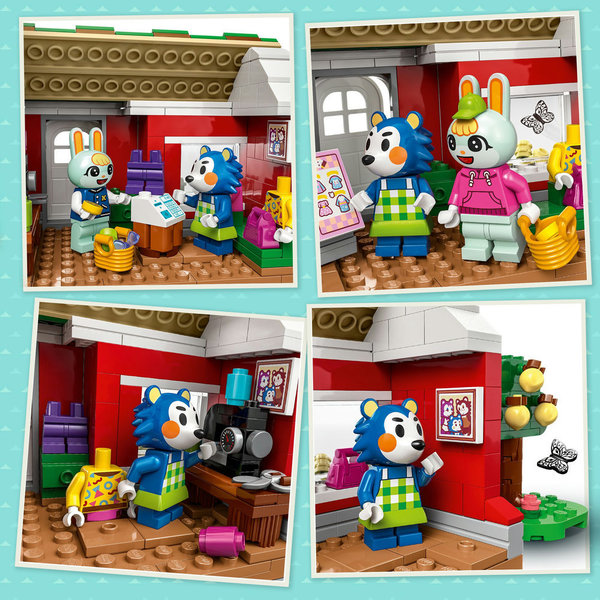 77055 - LEGO® Animal Crossing - Boutique de vêtements des sœurs Doigts de Fée