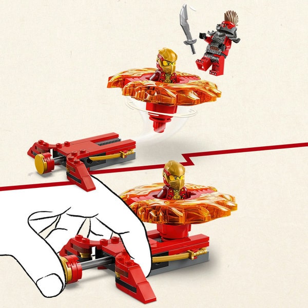 71823 - LEGO® Ninjago - La toupie Spinjitzu du dragon de Kai