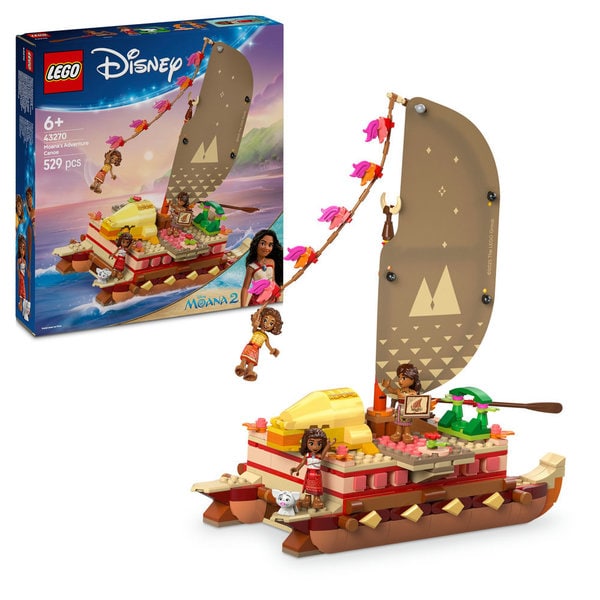 43270 - LEGO® Disney Princess - Le bateau d’aventure de Vaiana