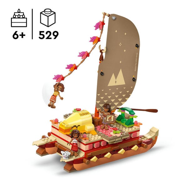 43270 - LEGO® Disney Princess - Le bateau d’aventure de Vaiana