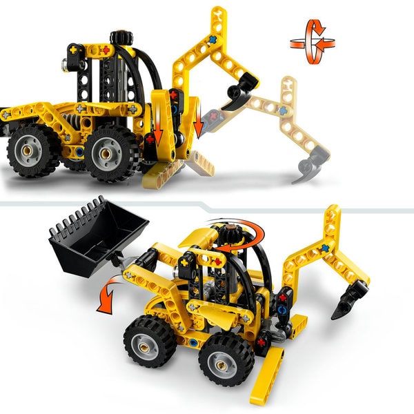 42197 - LEGO® Technic - Le tractopelle