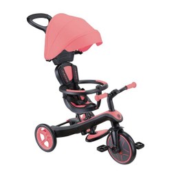 Tricycle évolutif Explorer 4en1 rose corail