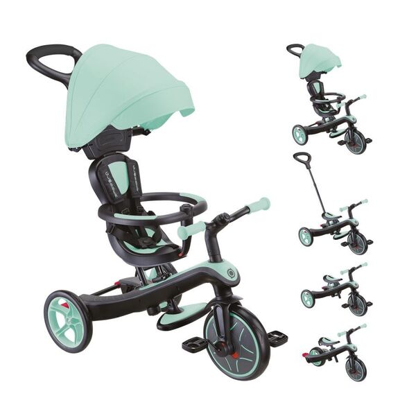 Tricycle évolutif Explorer 4en1 vert menthe
